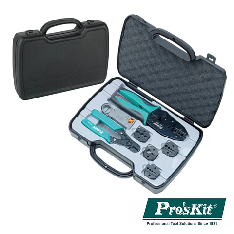 CONJUNTO DE FERRAMENTAS P/ CRAVAR CABOS COAXIAIS PROSKIT