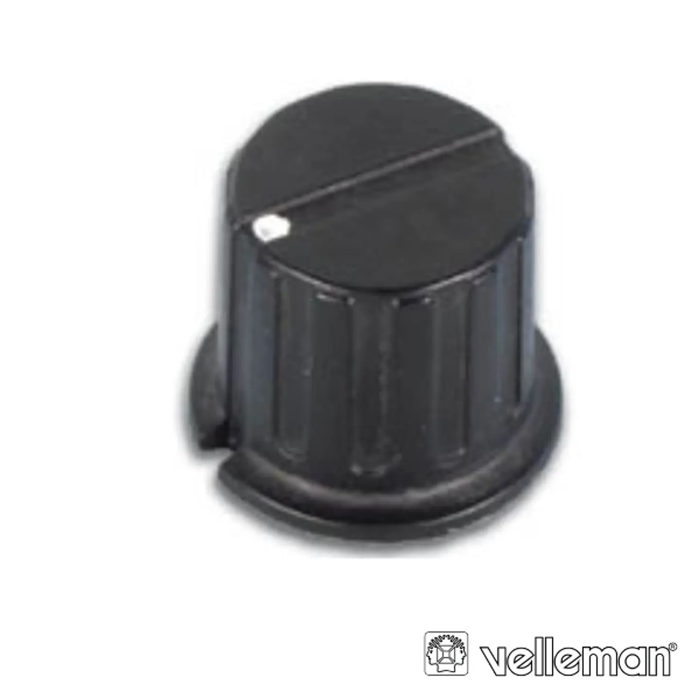 BOTÃO PRETO C/ PONTO BRANCO 24.5x6MMM 1