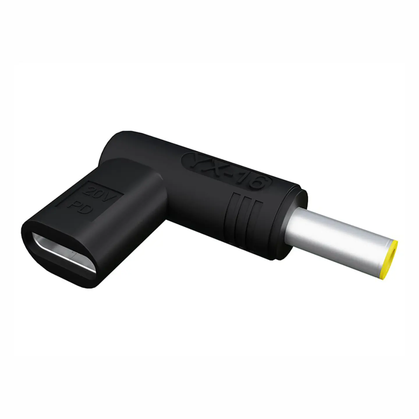 Ficha Adaptadora USB-C Fêmea / Ficha DC 3.0x5.5mm Macho 1