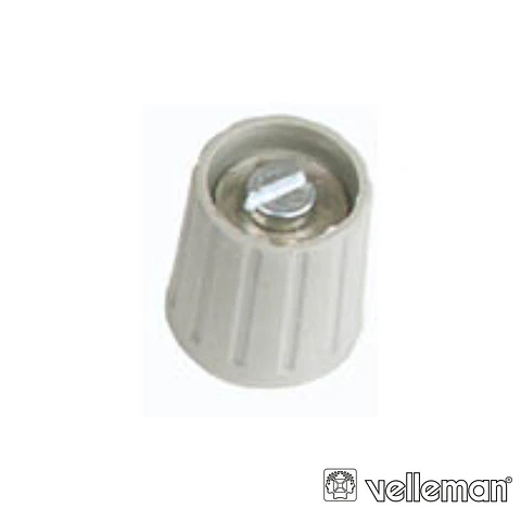 Botão p/ Potenciómetro Cinza 15mm/6.35mm VELLEMAN