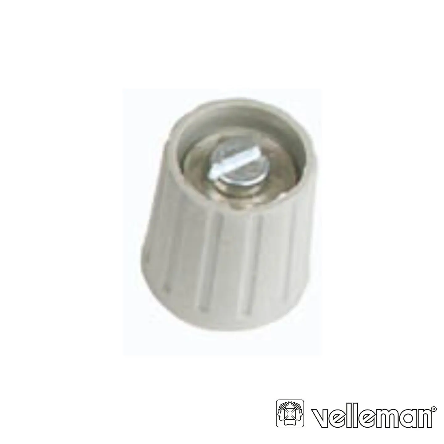 Botão p/ Potenciómetro Cinza 15mm/6.35mm VELLEMAN 1