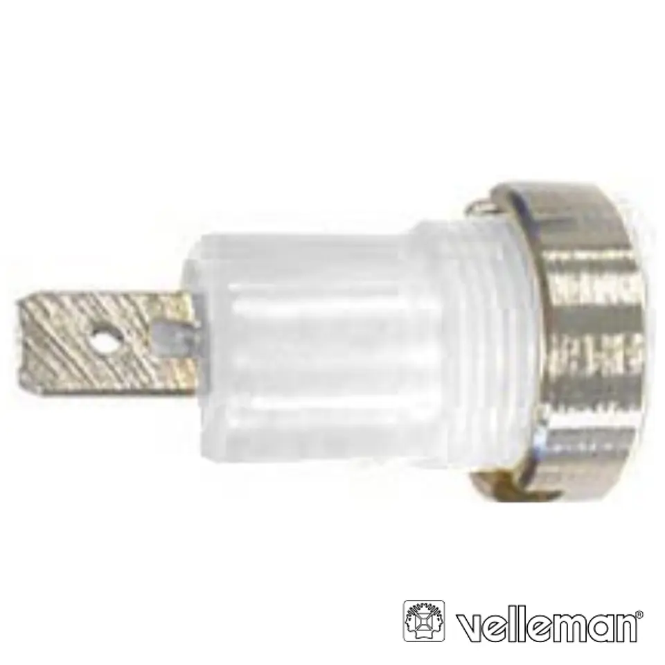 BORNE TERMINAL 4MM BRANCO VELLEMAN 1