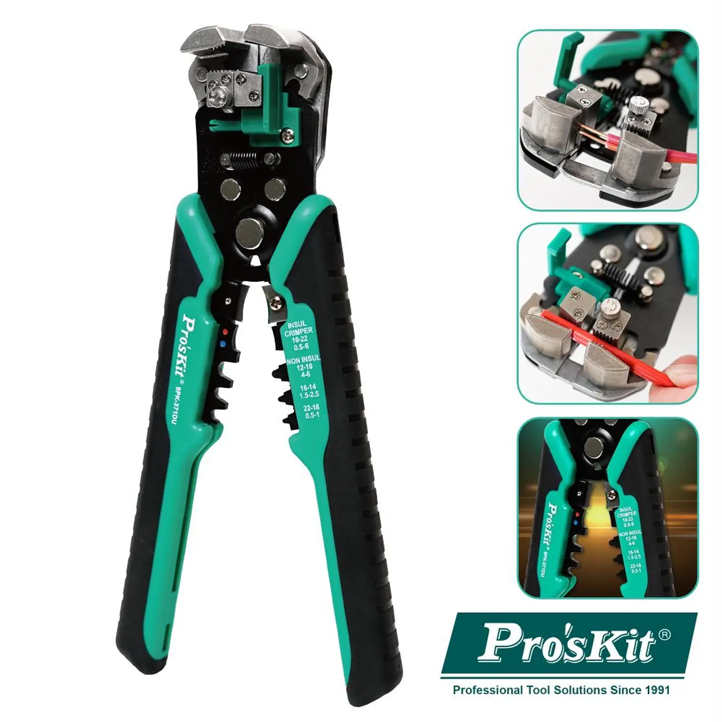 ALICATE DE CRAVAR / DESCARNAR 4 EM 1 210MM PROSKIT 1