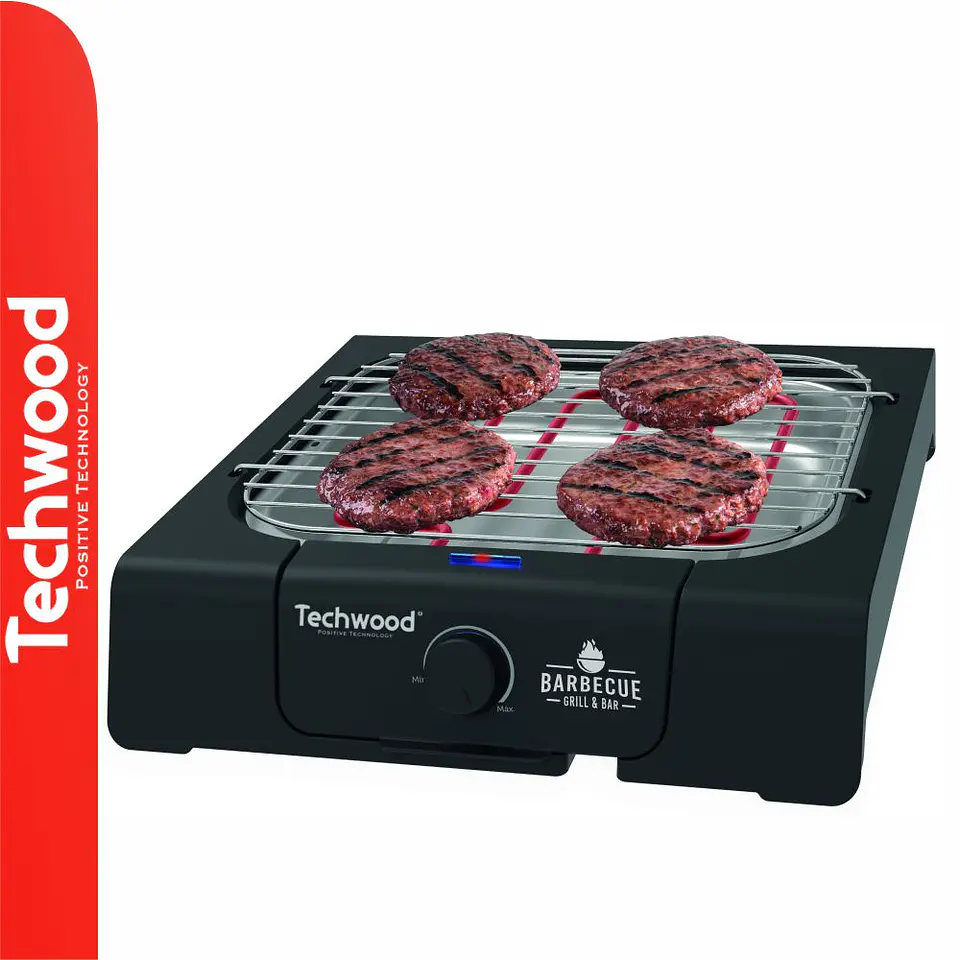 Grelhador Elétrico 1250W TECHWOOD 1