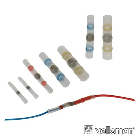 UNIÕES TERMORETRACTIL COM SOLDA 110° - 6mm (4 uds.)