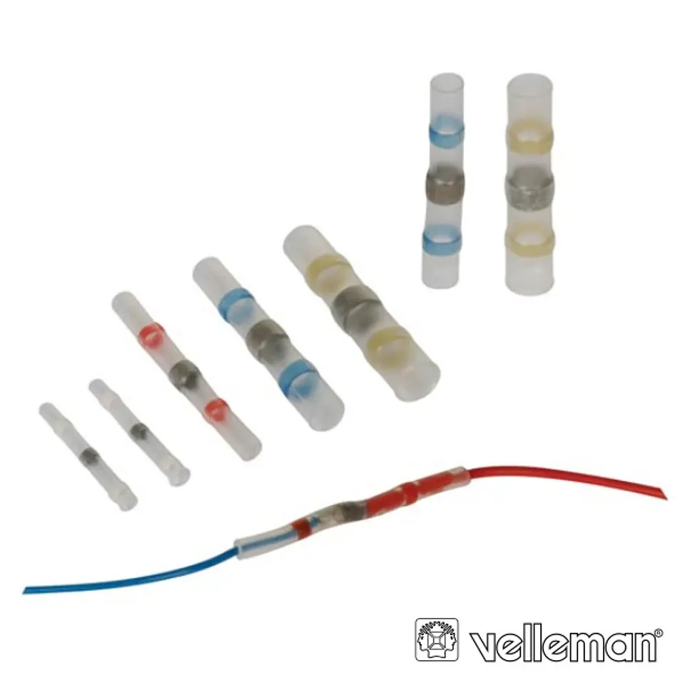 UNIÕES TERMORETRACTIL COM SOLDA 110° - 6mm (4 uds.) 1