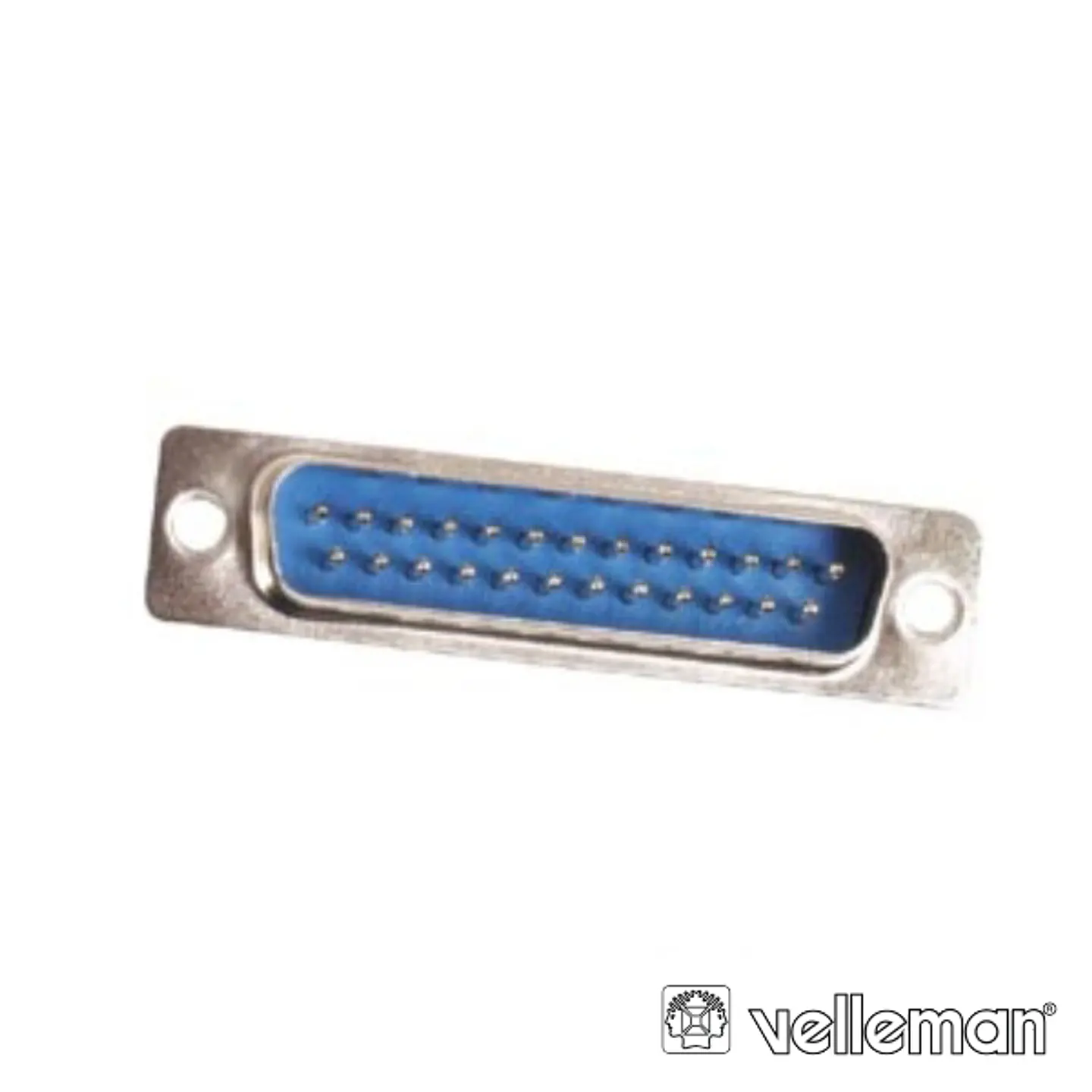 FICHA D-SUB 25P MACHO P/ CHASSIS VELLEMAN 1