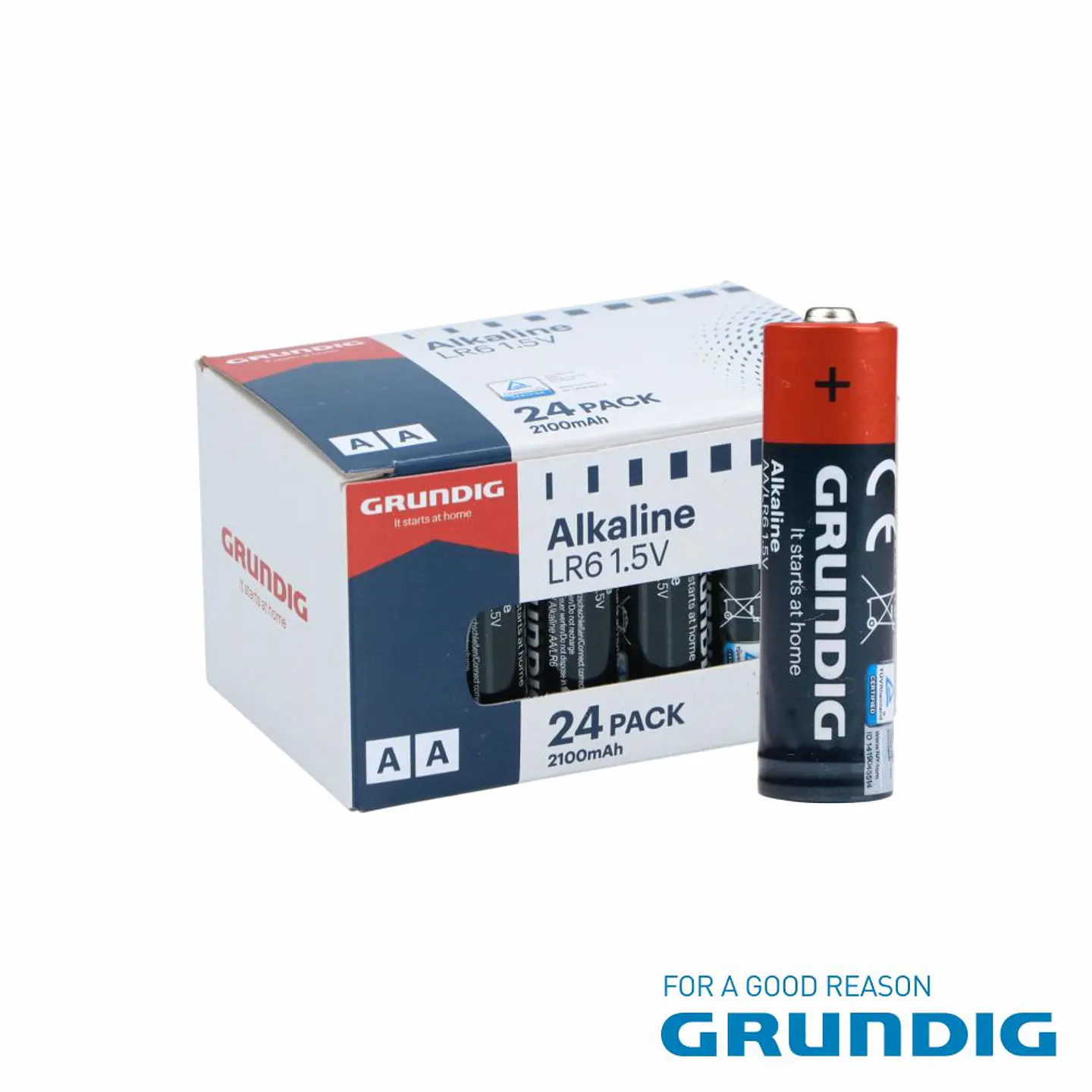 Pilha Alcalina LR6/AA 1.5V 24x GRUNDIG 1