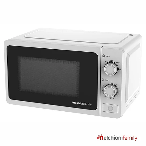 Microondas C/ Grill 20 Litros 700/800W Branco MelchioniFamiy