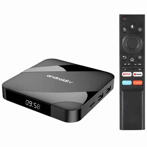 Box IPTV Android 14 ATV W2 WIFI 8K 4GB RAM 32GB ROM