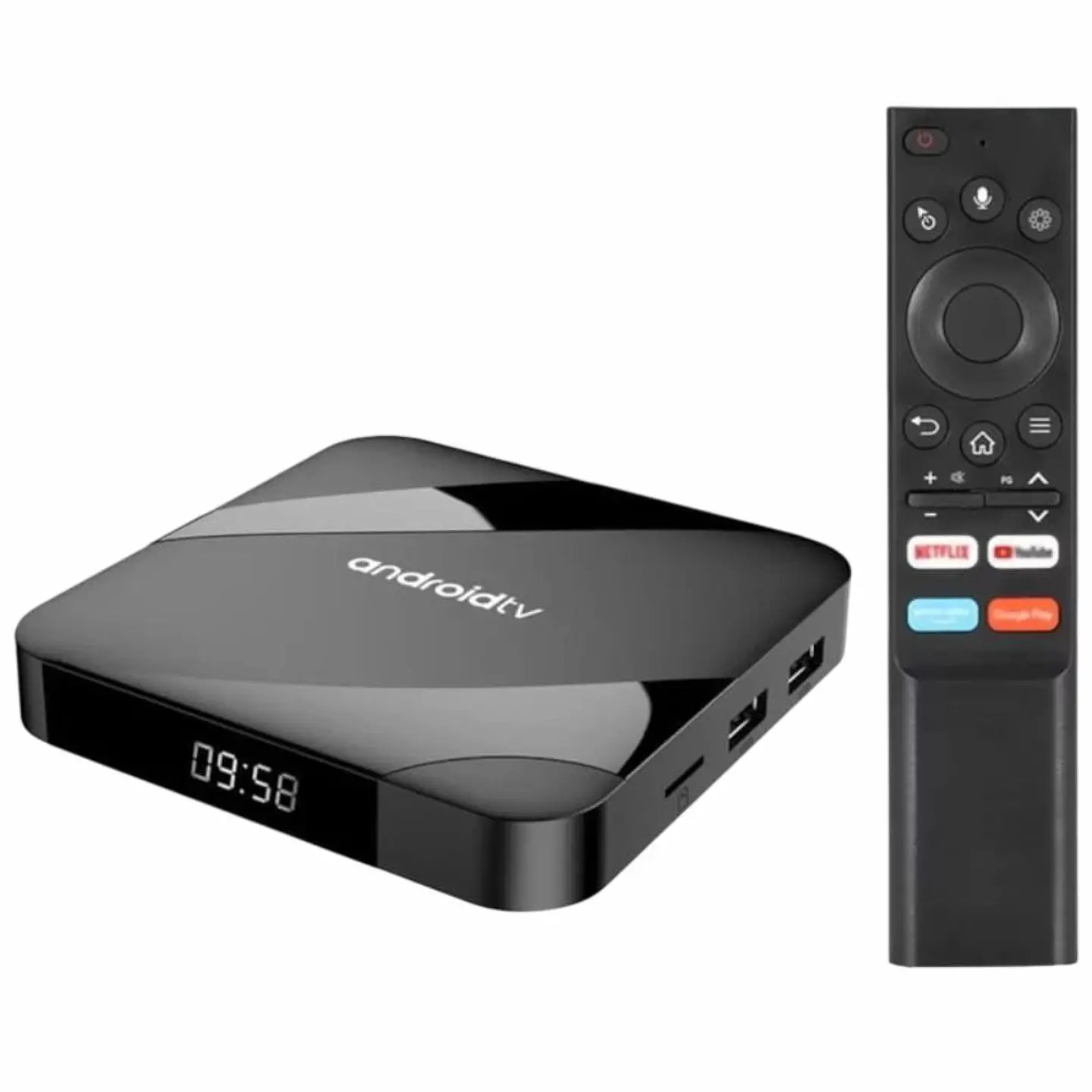 Box IPTV Android 14 ATV W2 WIFI 8K 4GB RAM 32GB ROM 1