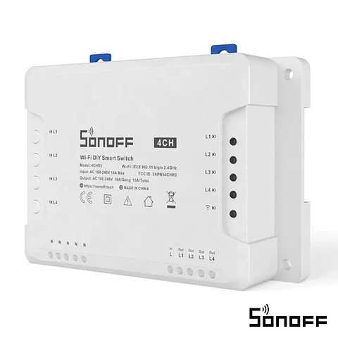 Módulo 4 Interruptores Inteligentes WiFi 4CHR3 SONOFF