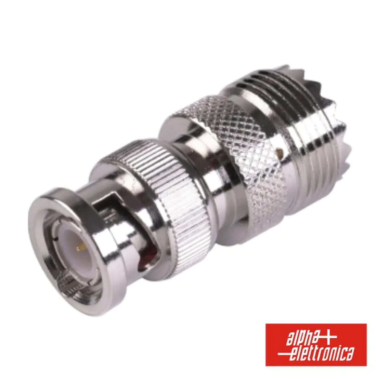 FICHA ADAPTADORA BNC MACHO / UHF FÊMEA 1