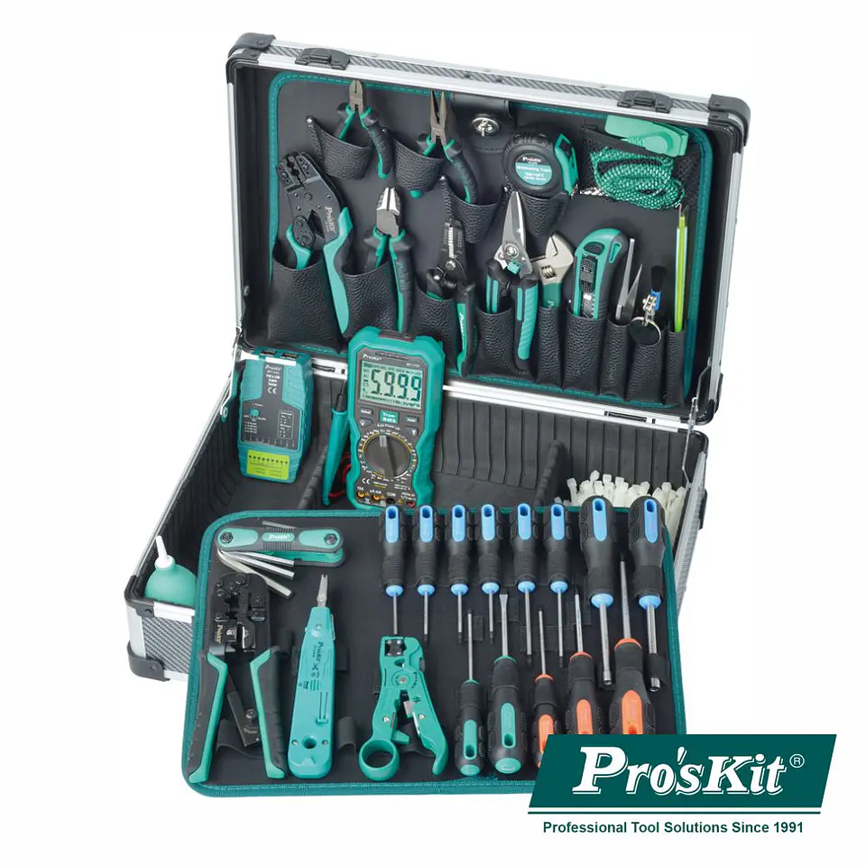 Mala Ferramentas Profissional Para Redes PROSKIT 1