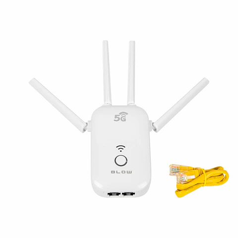 Repetidor Sinal WiFi 2.4/5GHz 1200Mbps 2xRJ45