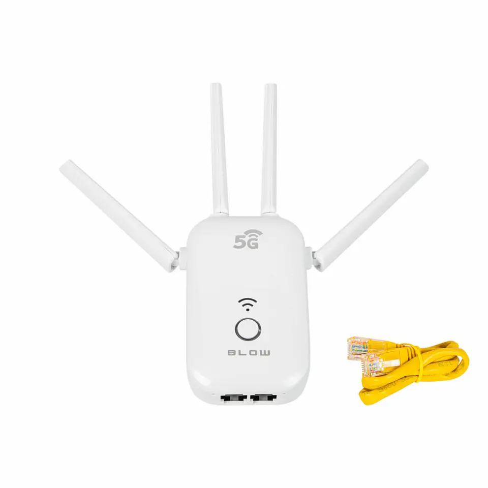 Repetidor Sinal WiFi 2.4/5GHz 1200Mbps 2xRJ45 1
