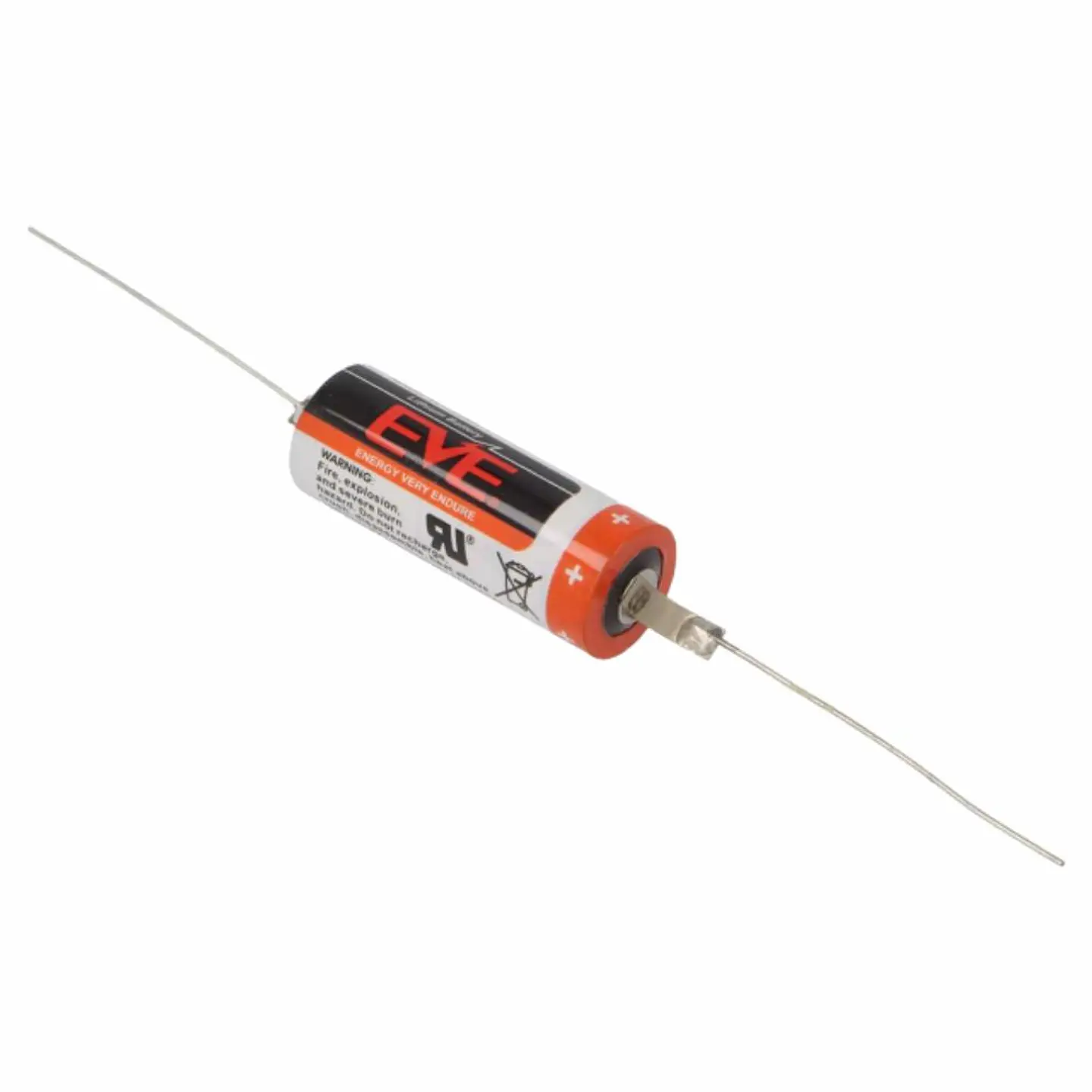 Bateria Lítio 17450 4/5A 3V C/ Fios 2400MA 1