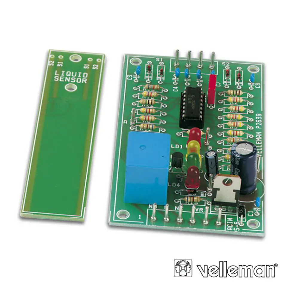 KIT CONTROLADOR DO NÍVEL DE LÍQUIDOS VELLEMAN 1