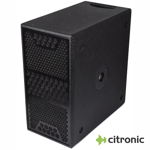 Subwoofer Amplificado Profissional 2x8" 700W DSP CITRONIC