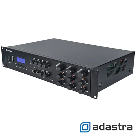 Amplificador Stereo 6x200W USB/SD/FM/BT ADASTRA