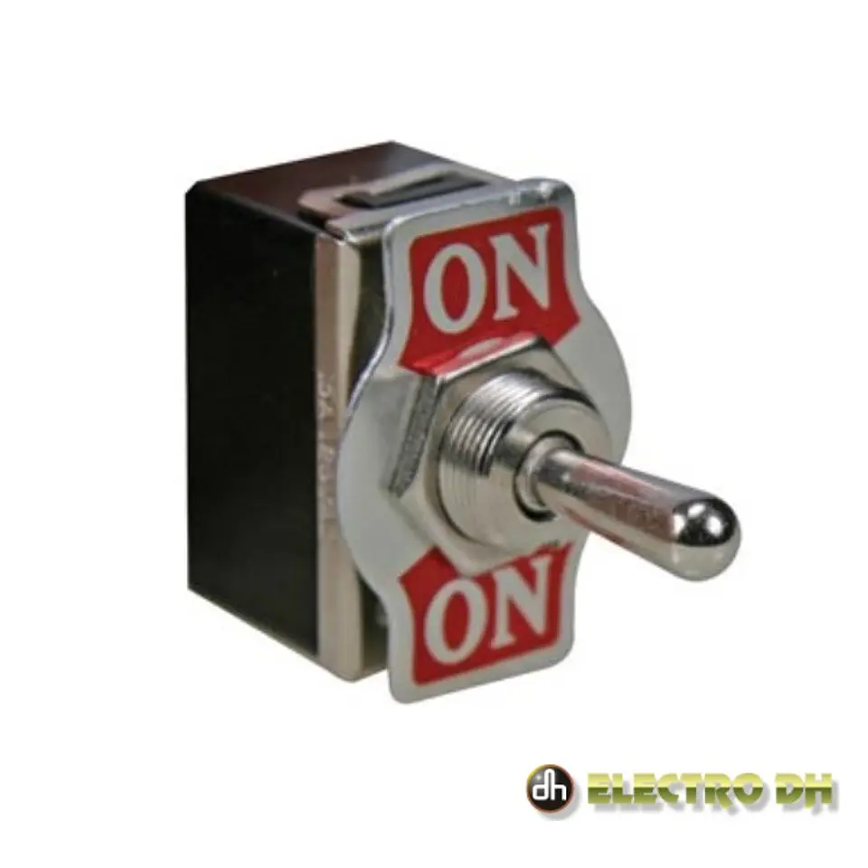 COMUTADOR UNIPOLAR DE ALAVANCA ON-ON 10A / 250V EDH 1