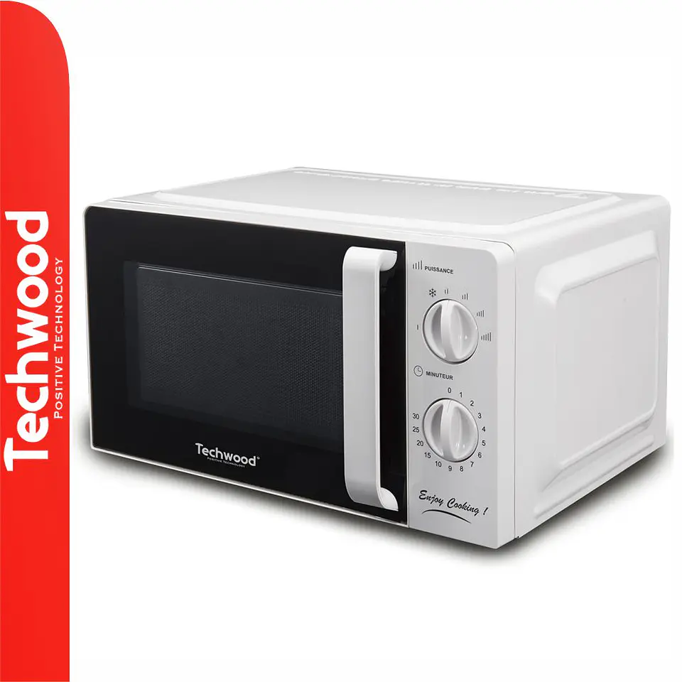 Microondas 20 Litros 700W Branco TECHWOOD 1