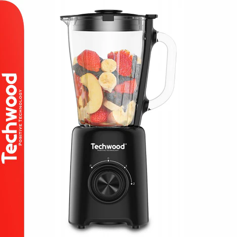 Liquidificador 500W 1.5L C/ Copo TECHWOOD
