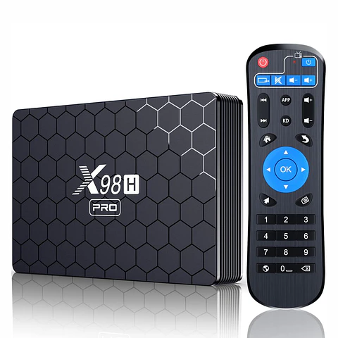 Box Android 12 X98H PRO 4K 4GB RAM 32GB ROM