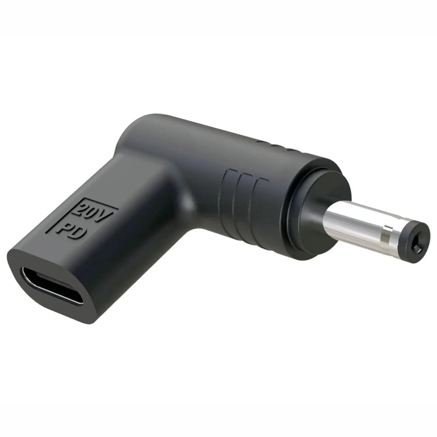 Ficha Adaptadora USB-C Fêmea / Ficha DC 1.35x4.4mm Macho 1