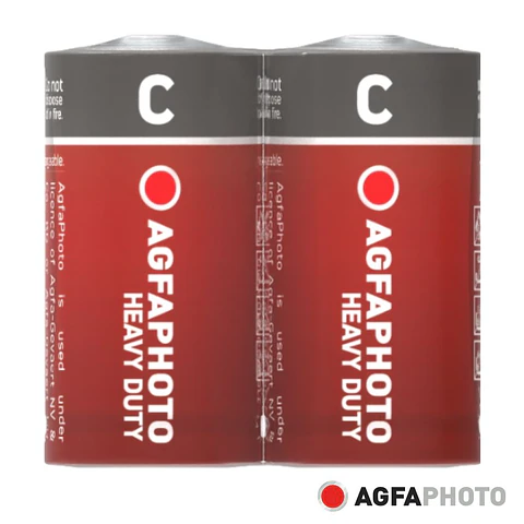 Pilha Zinco-Carvão R14/C 1.5V 2x AGFAPHOTO