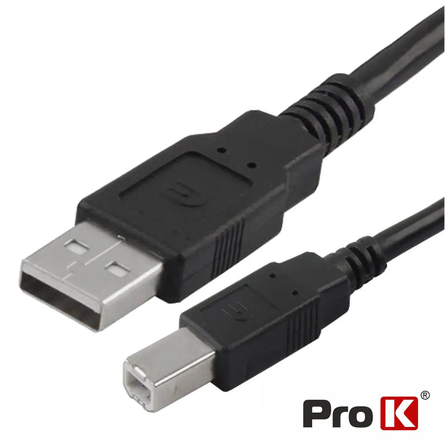 CABO USB-A 2.0 MACHO / USB-B MACHO 0.75M PROK 1