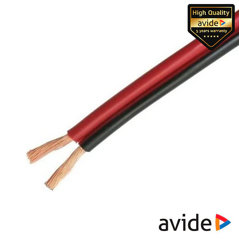 Cabo P/ Fita de LEDS Monocor 50m AVIDE