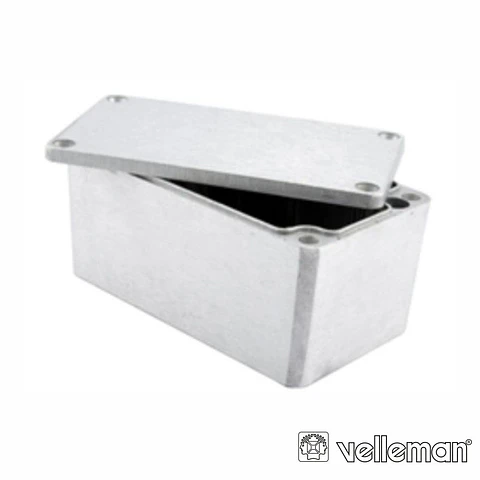 Caixa Estanque Alumínio 120.5x120.5x101.5mm VELLEMAN