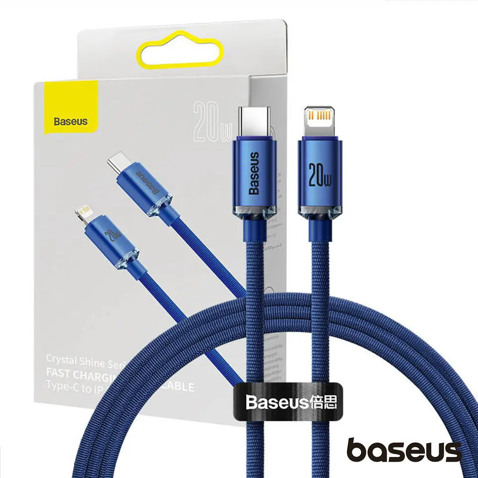 Cabo USB-C / Lightning Macho 1m Silky BASEUS 1