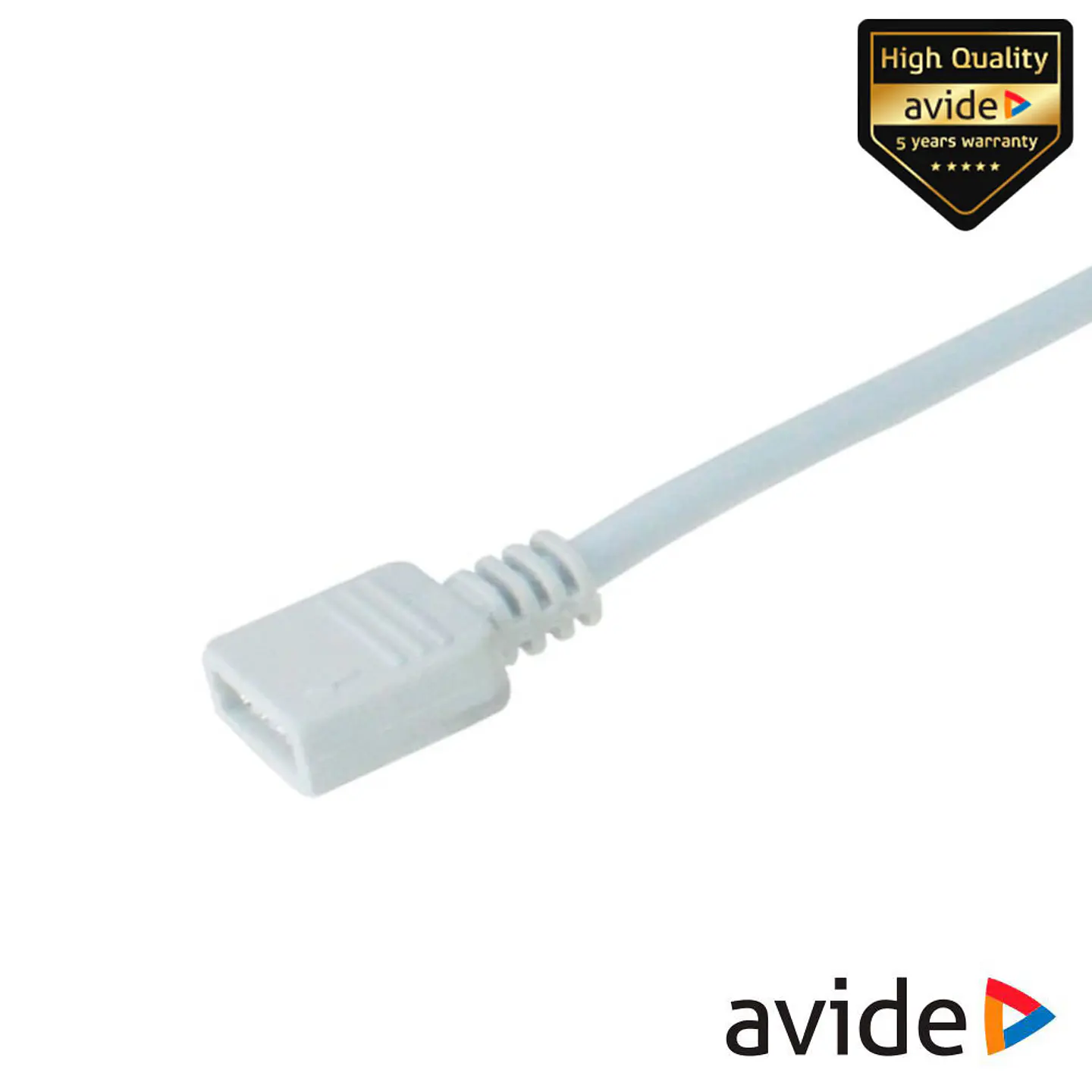 Adaptador Fêmea P/ Alimentação de Fitas LED RGB AVIDE 1