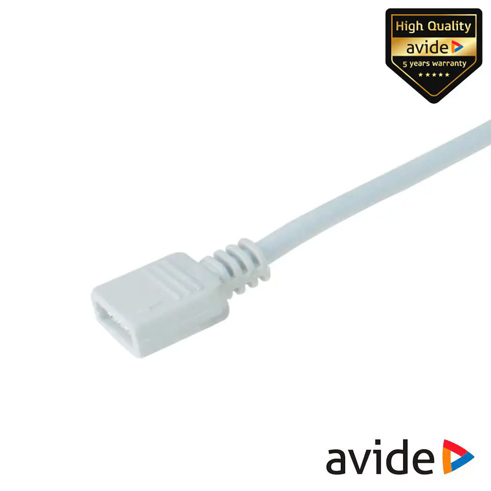 Adaptador Fêmea P/ Alimentação de Fitas LED RGB AVIDE 1