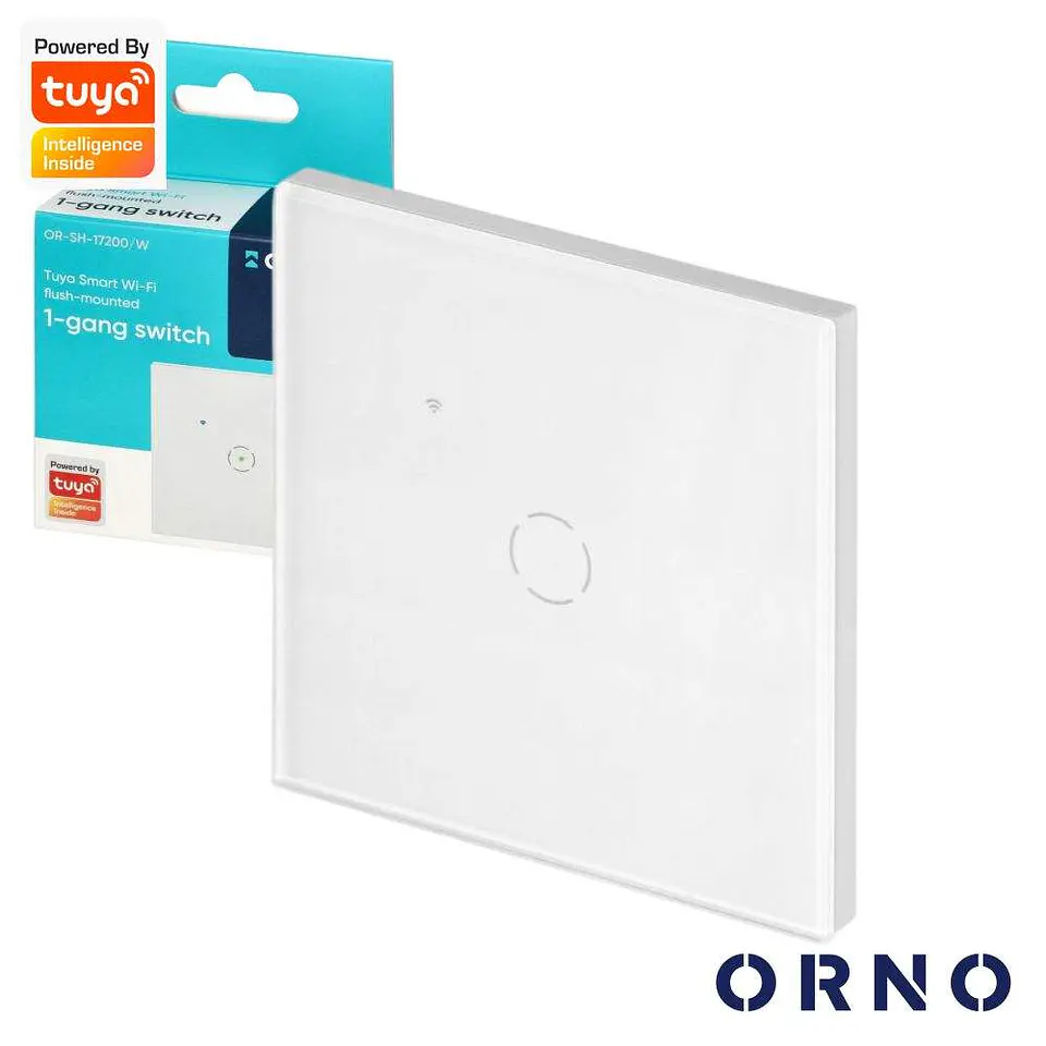 Interruptor Parede Wifi C/ Painel Tátil De 1 Via ORNO 1