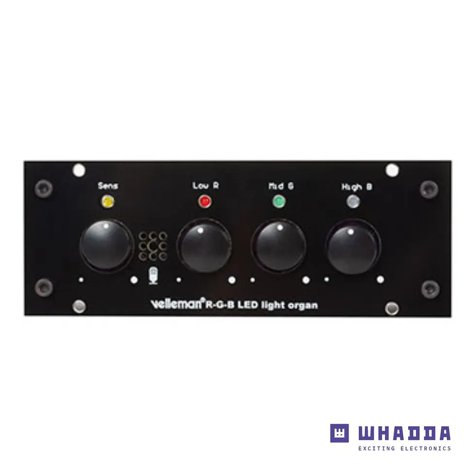 Mini Kit de Montagem Orgão com Luz LED RGB 3 Canais WHADDA 1