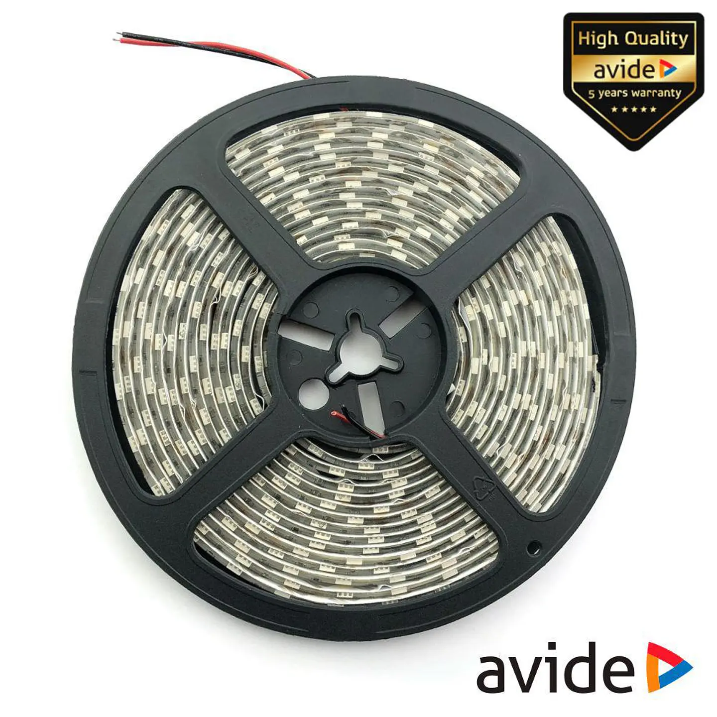 Fita 600 LEDS 2835 6400K 24V 24W/m 5m IP65 AVIDE 1