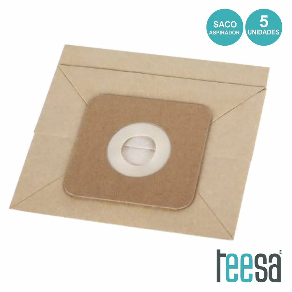 SACOS P/ ASPIRADOR 750W 5X TEESA 1