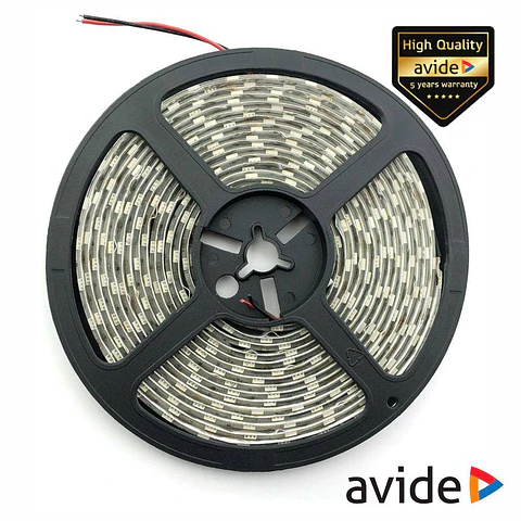 FITA 600 LEDS 2835 4000K 12V 5M IP65 AVIDE