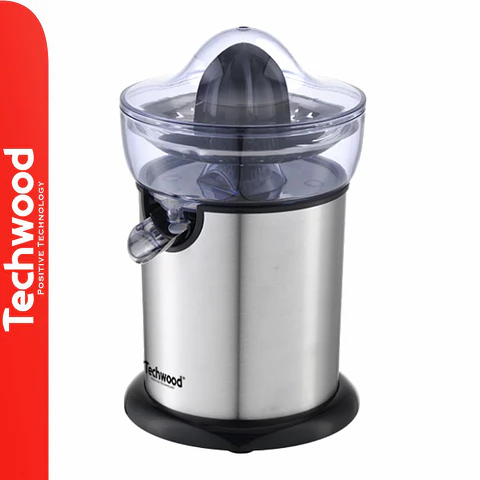 Espremedor Elétrico de Citrinos 130W INOX TECHWOOD