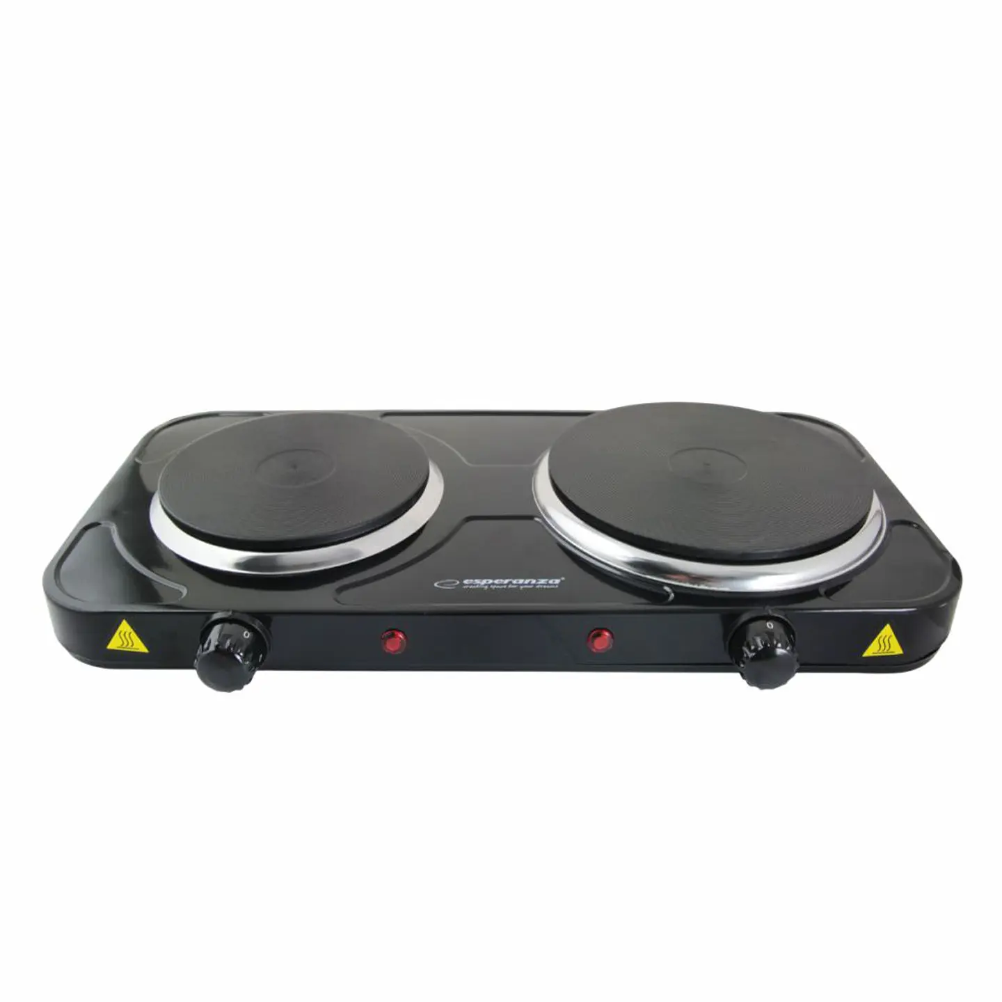 Fogão Elétrico 2 Placas Preto 2500W 1