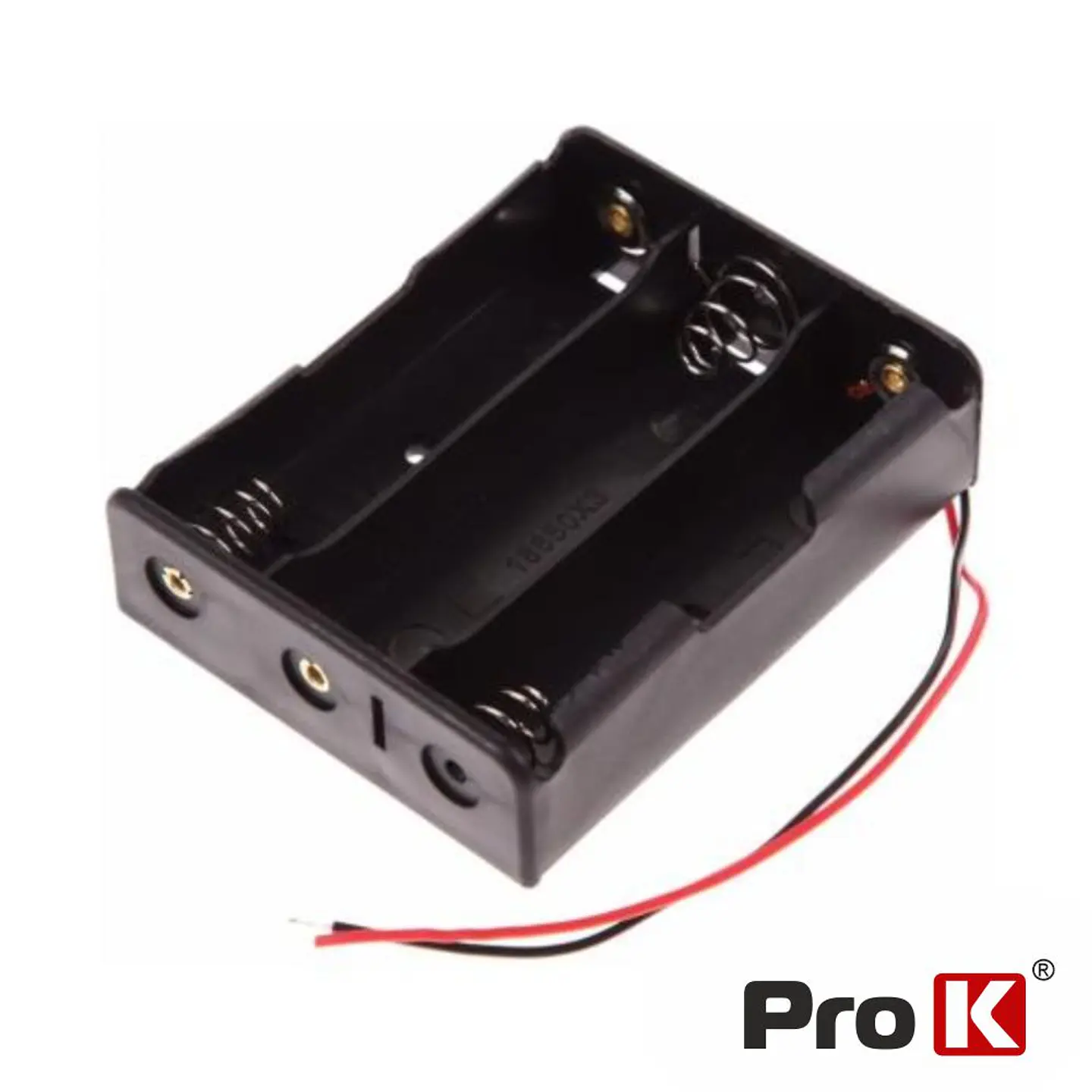 Suporte P/ 3 Pilhas 18650 PROK 1