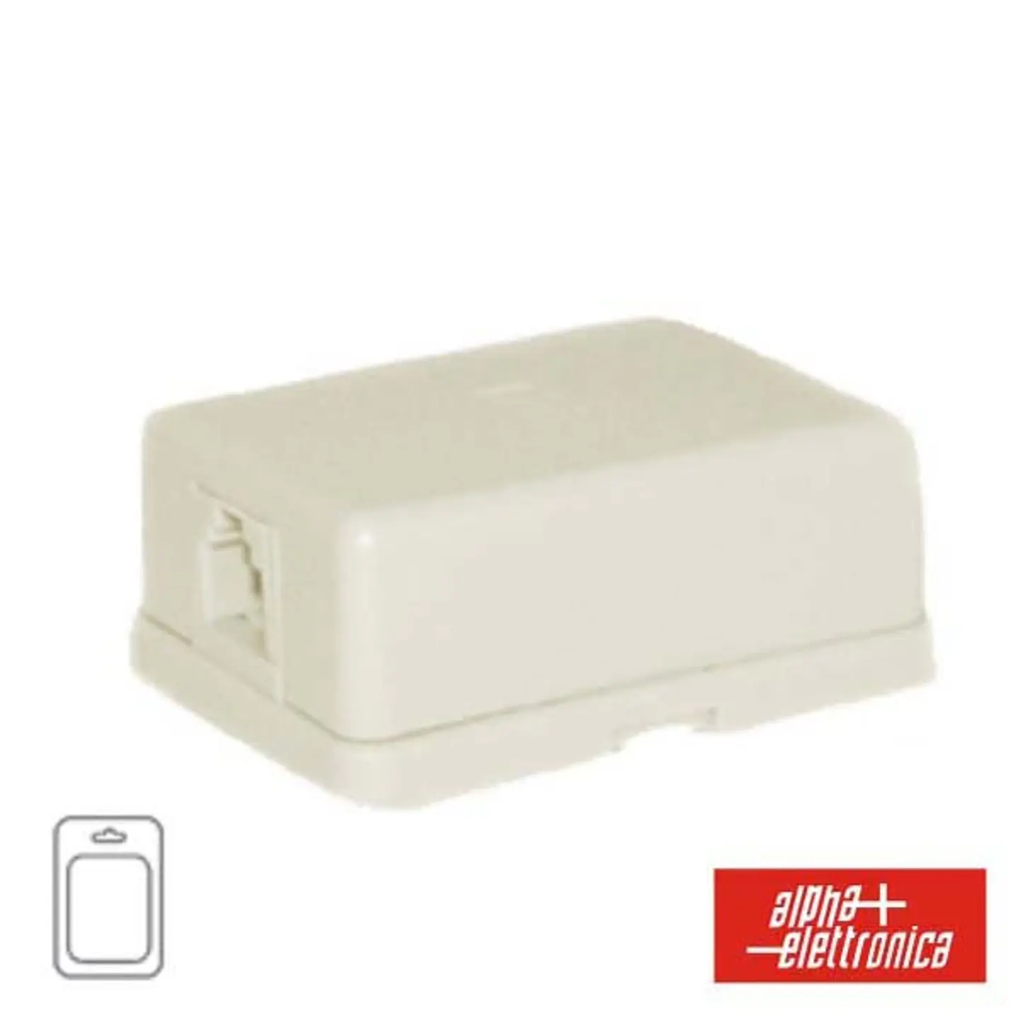 FICHA P/ TELEFONE 6P4C 1FÊMEA BLISTER 1
