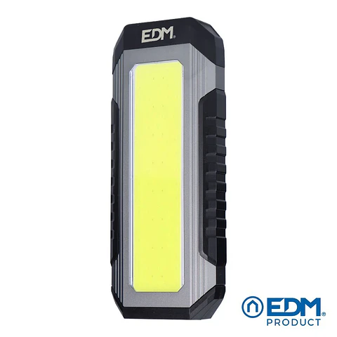 Lanterna Alumínio LED 10W+ COB 5W 1000lm IP44