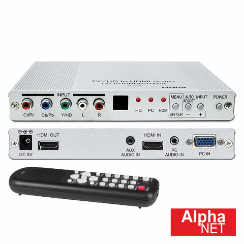 DISTRIBUIDOR COMUTADOR COMPONENTES/HDMI P/ HDMI ALPHANET