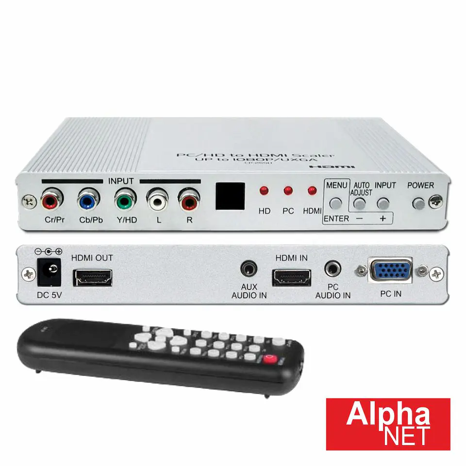 DISTRIBUIDOR COMUTADOR COMPONENTES/HDMI P/ HDMI ALPHANET 1