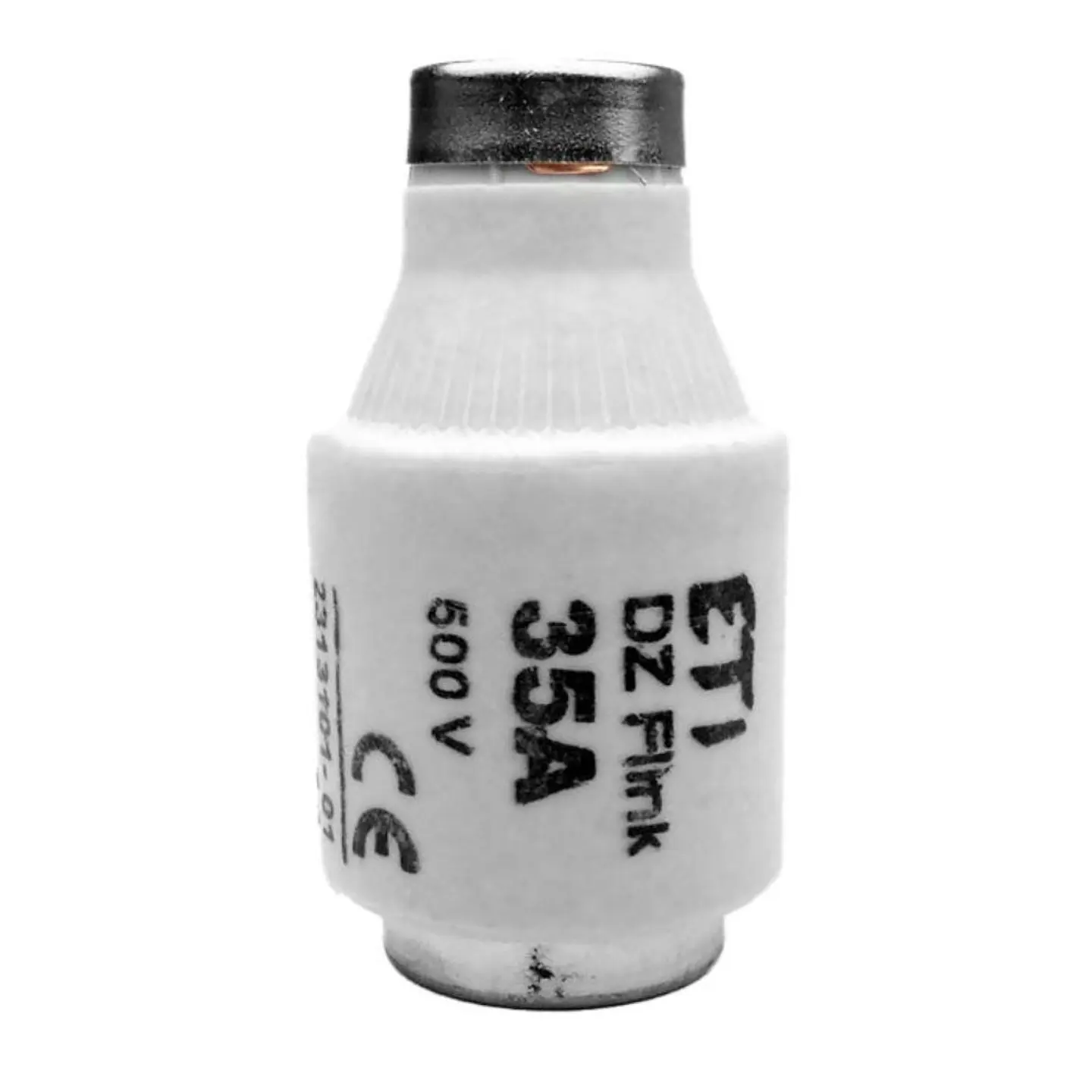 Conjunto de 2x Fusíveis Cerâmicos D03 35A 500V VIRONE 1