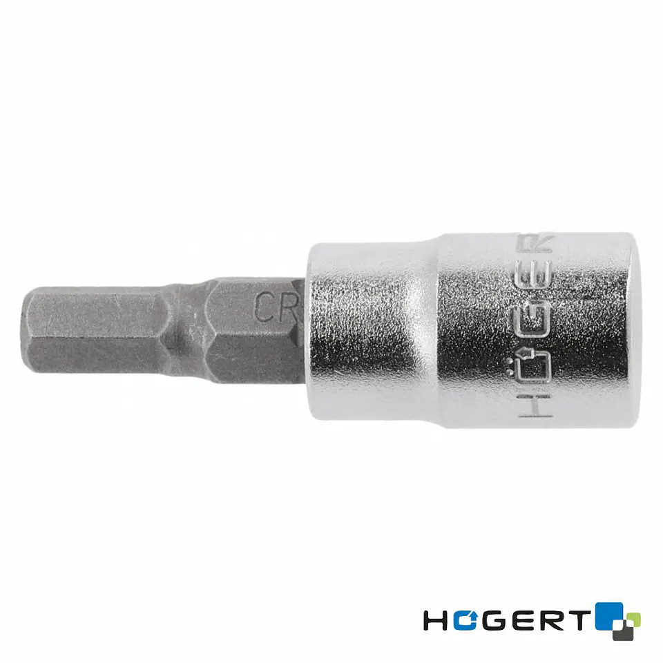 Chave de Caixa C/ Bit Hexagonal 8mm 1/4 HOGERT 1